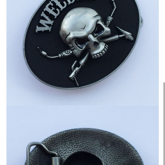 Welder skull belt buckle - Picture 1 of 2